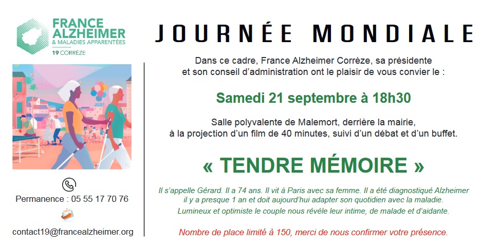 JOURNEE MONDIALE FRANCE ALZHEIMER